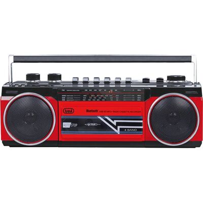 Trevi RR 501 BT Tragbares Radio Bluetooth FM MP3 Recorder - Radio Trevi RR 501 BT Tragbares Radio Bluetooth FM MP3 Recorder - Radio