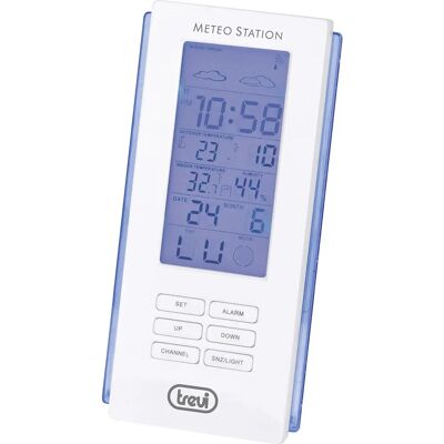 Trevi ME 3108 RC - Innen/Außen-Wetterstation mit kabellosem Sensor Trevi ME 3108 RC - Innen/Außen-Wetterstation mit kabellosem Sensor