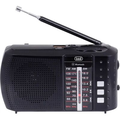 Trevi RA 7F20 BT Hordozható rádió Bluetooth, USB & MicroSD - Rádió Trevi RA 7F20 BT Hordozható rádió Bluetooth, USB & MicroSD - Rádió