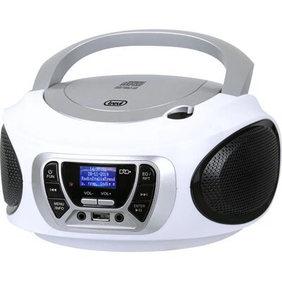 Trevi CMP 510 DAB Tragbarer Stereo-Koffer - Digitalradio, MP3, CD Trevi CMP 510 DAB Tragbarer Stereo-Koffer - Digitalradio, MP3, CD