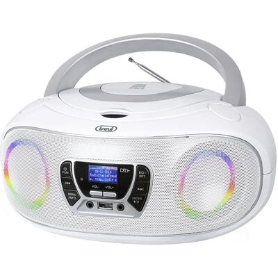 Trevi CMP 583 DAB digitális rádió - Hordozható LED-világítással Trevi CMP 583 DAB digitális rádió - Hordozható LED-világítással