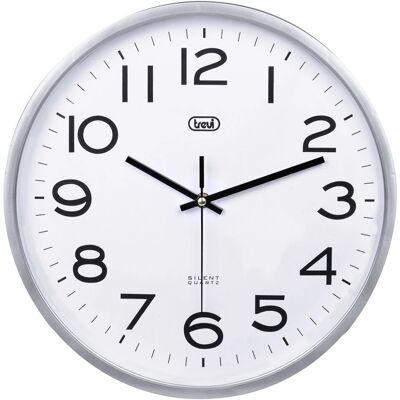 Trevi OM 3505 S Horloge Quartz - Mouvement silencieux - 35cm Trevi OM 3505 S Horloge Quartz - Mouvement silencieux - 35cm