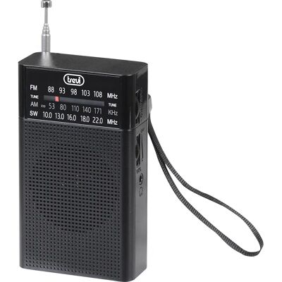 Radio analogique portable noir Trevi RA 7F15 - Radio - Publicité Radio analogique portable noir Trevi RA 7F15 - Radio - Publicité