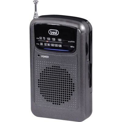 Trevi RA 710 Tragbares Analoguhr Radio - Grau Trevi RA 710 Tragbares Analoguhr Radio - Grau