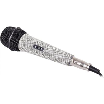 Trevi EM 30 STAR Egyszerű irányú kábeles karaoke mikrofon - Fekete, Ezüst Trevi EM 30 STAR Egyszerű irányú kábeles karaoke mikrofon - Fekete, Ezüst