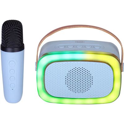 Trevi XR 8A01 Mini Party Bluetooth Lautsprecher - Blau - 10W Trevi XR 8A01 Mini Party Bluetooth Lautsprecher - Blau - 10W