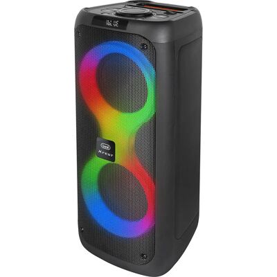 Altavoz portátil para fiestas Trevi Negro - Altavoz de fiesta Altavoz portátil para fiestas Trevi Negro - Altavoz de fiesta