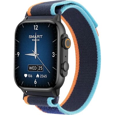 Montre connectée Trevi T-FIT 430 A - 1,95" AMOLED, Appel sans fil, IP68, Gris - Publicité Montre connectée Trevi T-FIT 430 A - 1,95" AMOLED, Appel sans fil, IP68, Gris - Publicité
