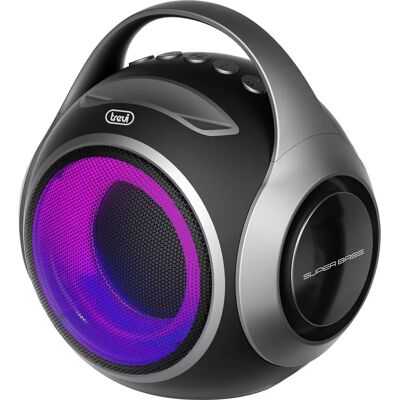 Haut-parleur de fête Trevi XR 8A 202 Noir 20W - Publicité Haut-parleur de fête Trevi XR 8A 202 Noir 20W - Publicité