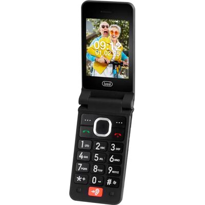 Trevi - FLEX PLUS 95 4G - Negro - Flip - Phone Trevi - FLEX PLUS 95 4G - Negro - Flip - Phone