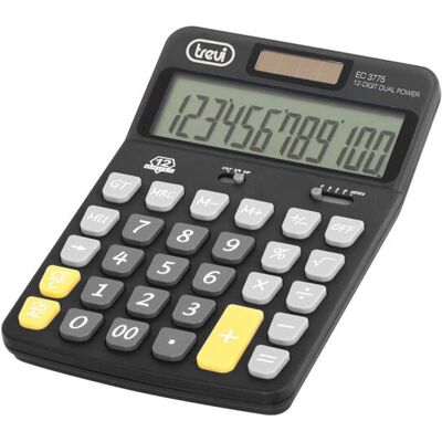 Trevi EC 3775 Schwarze Finanzrechner - Rechner Trevi EC 3775 Schwarze Finanzrechner - Rechner