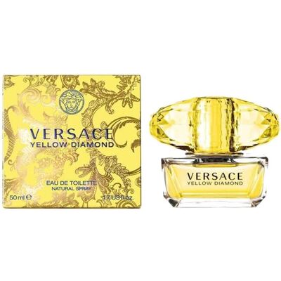 Versace Yellow Diamond Eau De Toilette Spray - Floreale, Agrumi, Elegante Versace Yellow Diamond Eau De Toilette Spray - Floreale, Agrumi, Elegante