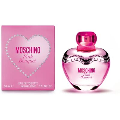 Moschino Pink Bouquet Kobieta - Woda Toaletowa 50ml - Kwiatowo Owocowy Zapach Moschino Pink Bouquet Kobieta - Woda Toaletowa 50ml - Kwiatowo Owocowy Zapach