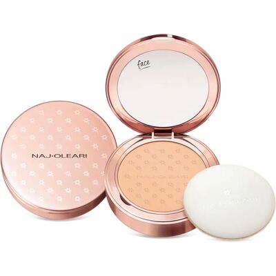 Naj-Oleari Skin Caress Polvo Compacto - Beige Cálido - Polvo Facial Naj-Oleari Skin Caress Polvo Compacto - Beige Cálido - Polvo Facial