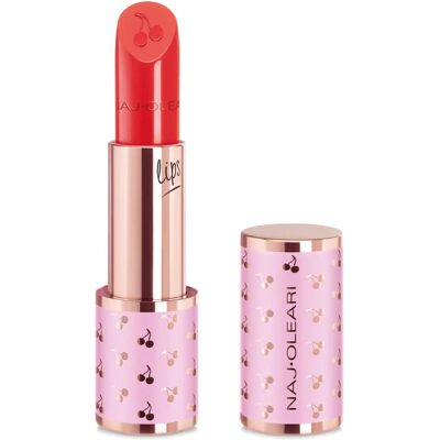 Naj-Oleari Delizia Cremosa Rossetto - Rossetto Brillante - Rosso Corallo - Rossetto Naj-Oleari Delizia Cremosa Rossetto - Rossetto Brillante - Rosso Corallo - Rossetto