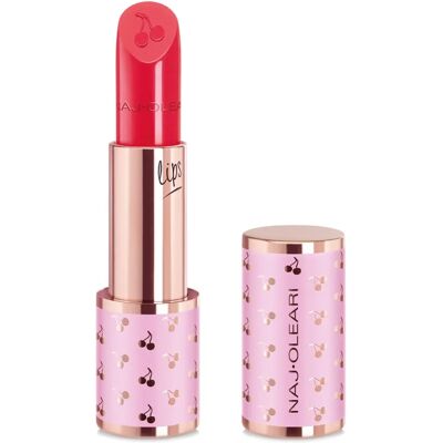 Naj-Oleari Creamy Delight Lipstick - Rossetto Brillante - N. 13 Rosso Geranio - Labial - Barra de labios Naj-Oleari Creamy Delight Lipstick - Rossetto Brillante - N. 13 Rosso Geranio - Labial - Barra de labios