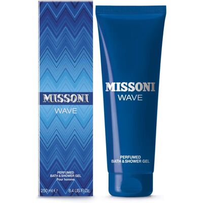 Gel doccia e bagno Missoni Wave per uomo Gel doccia e bagno Missoni Wave per uomo