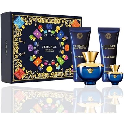 Versace Dylan Blue Pour Femme Geschenkset - EDP 100 ml & Körperlotion Versace Dylan Blue Pour Femme Geschenkset - EDP 100 ml & Körperlotion