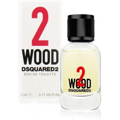 Dsquared2 2 Wood Eau de Toilette Miniature - Parfum Unisexe - Publicité Dsquared2 2 Wood Eau de Toilette Miniature - Parfum Unisexe - Publicité
