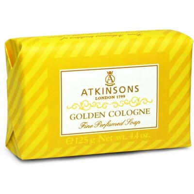 Sapone Profumato Fine di Atkinsons - Colonia Dorata 125g - Sapone Sapone Profumato Fine di Atkinsons - Colonia Dorata 125g - Sapone