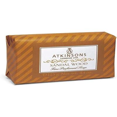 Sapone profumato Sandalo Atkinsons - 125g Sapone profumato Sandalo Atkinsons - 125g