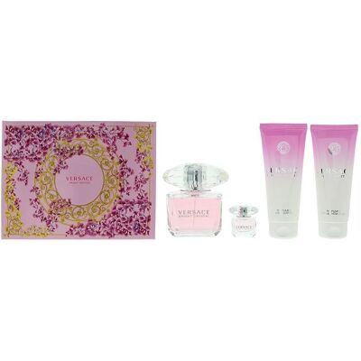 Versace Bright Crystal Duftset - Blumig, Fruchtig, Frisch Versace Bright Crystal Duftset - Blumig, Fruchtig, Frisch