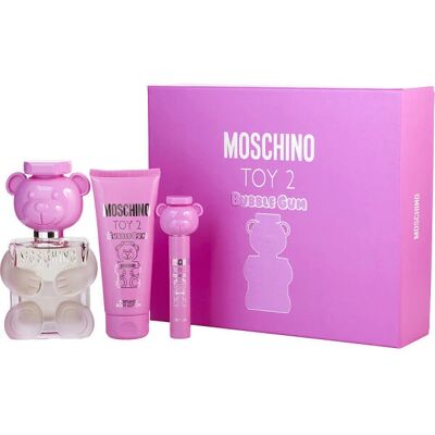 Moschino Toy 2 Bubble Gum - Coffret Parfum - Publicité Moschino Toy 2 Bubble Gum - Coffret Parfum - Publicité