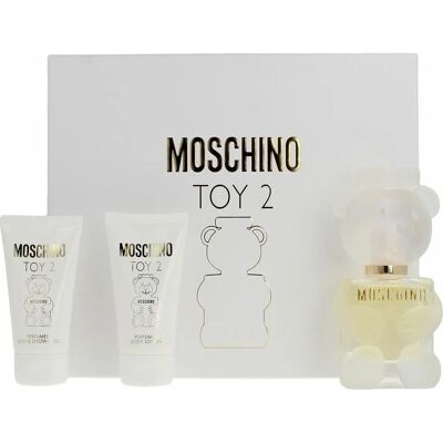 Moschino Toy 2 Geschenkset - 50ml EDP + Lotion + Duschgel Moschino Toy 2 Geschenkset - 50ml EDP + Lotion + Duschgel