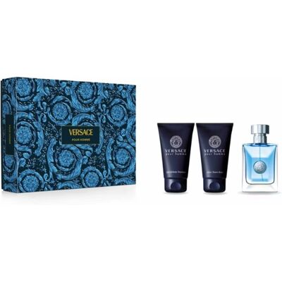 Set Regalo Versace Pour Homme - Fragranza, Shampoo, Balsamo Set Regalo Versace Pour Homme - Fragranza, Shampoo, Balsamo