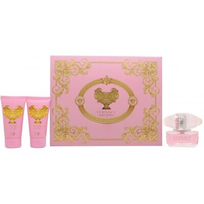Versace Bright Crystal - Coffret parfum pour femmes - Publicité Versace Bright Crystal - Coffret parfum pour femmes - Publicité