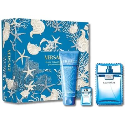 Versace Eau Fraîche Geschenkset - Duft, Duschgel, 100ml Versace Eau Fraîche Geschenkset - Duft, Duschgel, 100ml