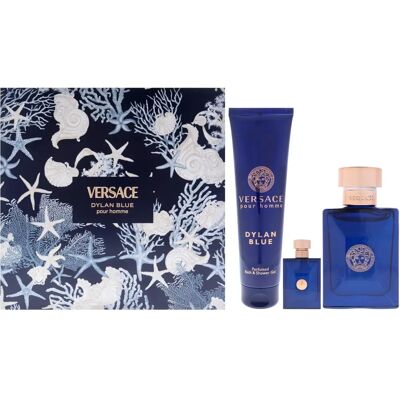 Set Regalo Versace Dylan Blue Pour Homme - Per Uomo Set Regalo Versace Dylan Blue Pour Homme - Per Uomo