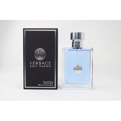 Versace Pour Homme - 3.4 Oz Eau De Toilette pour Hommes - Publicité Versace Pour Homme - 3.4 Oz Eau De Toilette pour Hommes - Publicité