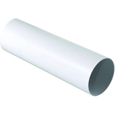 LA VENTILAZIONE - Tubo di ventilazione - Ø 100mm - 1m - PVC - Bianco LA VENTILAZIONE - Tubo di ventilazione - Ø 100mm - 1m - PVC - Bianco