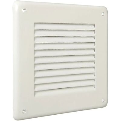 La Ventilazione Griglia di Ventilazione in Alluminio Bianco 140x140 mm La Ventilazione Griglia di Ventilazione in Alluminio Bianco 140x140 mm