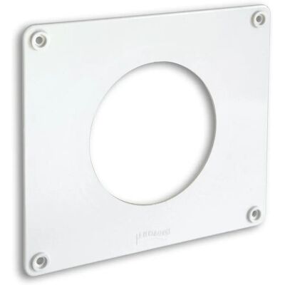 LA VENTILAZIONE CF1916100B Couverture ABS pour montage mural pour tuyaux ronds 100mm - Accessoire de ventilation - Publicité LA VENTILAZIONE CF1916100B Couverture ABS pour montage mural pour tuyaux ronds 100mm - Accessoire de ventilation - Publicité