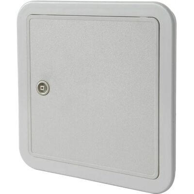 LA VENTILAZIONE 215x215mm Tapa de Inspección en ABS Gris - Ventilación Inspección LA VENTILAZIONE 215x215mm Tapa de Inspección en ABS Gris - Ventilación Inspección
