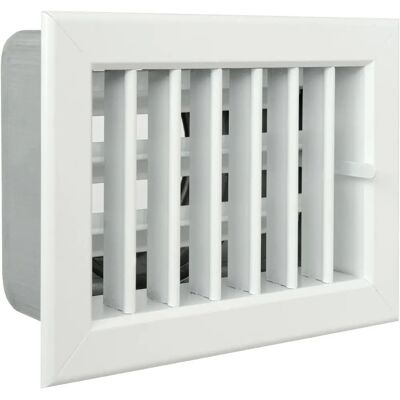 LA VENTILAZIONE GCSIB1813100 Ventilatie rooster - Voor haarden - Verstelbare klep - Gemaakt van geschilderd aluminium LA VENTILAZIONE GCSIB1813100 Ventilatie rooster - Voor haarden - Verstelbare klep - Gemaakt van geschilderd aluminium