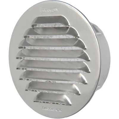 GTA80R Aluminium Ventilation Grille - Diameter 100 mm GTA80R Aluminium Ventilation Grille - Diameter 100 mm
