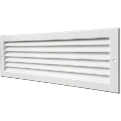 LA VENTILAZIONE P3713B Witte rechthoekige kunststof ventilatie rooster - Ventilatie rooster LA VENTILAZIONE P3713B Witte rechthoekige kunststof ventilatie rooster - Ventilatie rooster