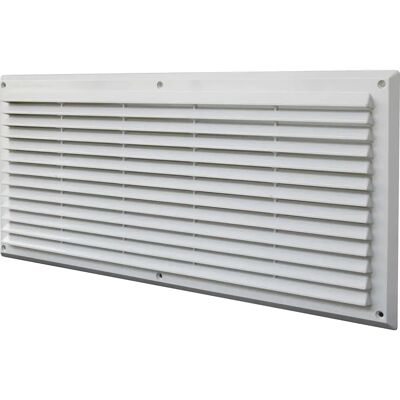 LA VENTILAZIONE A5023B - Rechthoekig kunststof ventilatierooster - 500x227 mm LA VENTILAZIONE A5023B - Rechthoekig kunststof ventilatierooster - 500x227 mm