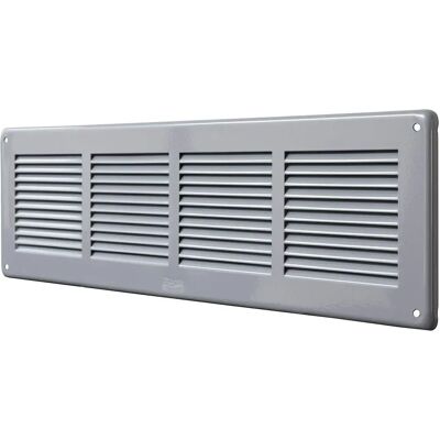 LA VENTILAZIONE - Rectangular Painted Metal Ventilation Grille - 400x140mm LA VENTILAZIONE - Rectangular Painted Metal Ventilation Grille - 400x140mm