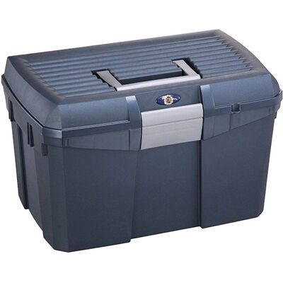 Plastica Panaro Extra Large Tack Box Mitternachtblau Plastica Panaro Extra Large Tack Box Mitternachtblau