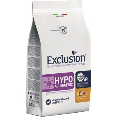 Exclusion - Cibo ipoallergenico anatra e patate per cani - 2kg Exclusion - Cibo ipoallergenico anatra e patate per cani - 2kg