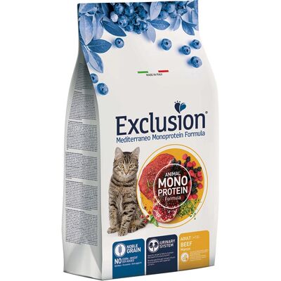 Exclusion - NGCAB01 - Cibo per gatti adulti - Manzo - 1,5kg Exclusion - NGCAB01 - Cibo per gatti adulti - Manzo - 1,5kg