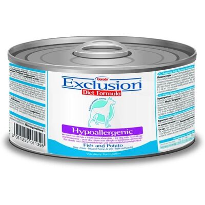 Cibo umido ipoallergenico Exclusion Diet Pesce e Patate - 200g Cibo umido ipoallergenico Exclusion Diet Pesce e Patate - 200g