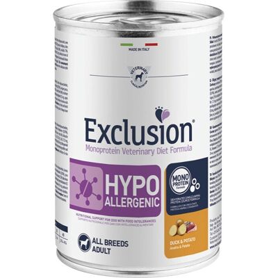 Cibo per cani Exclusion - Anatra e Patate 400 g Cibo per cani Exclusion - Anatra e Patate 400 g