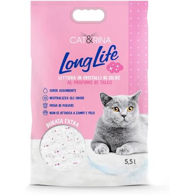Cat&rina Talkum Kattsand - Långvarig 5,5L Cat&rina Talkum Kattsand - Långvarig 5,5L