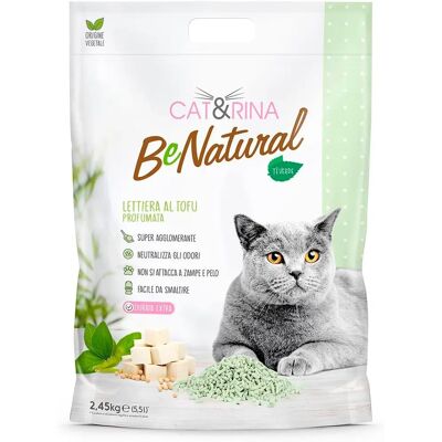 Cat&Rina BeNatural Geur Tofu Katgrit - 5,5L Cat&Rina BeNatural Geur Tofu Katgrit - 5,5L