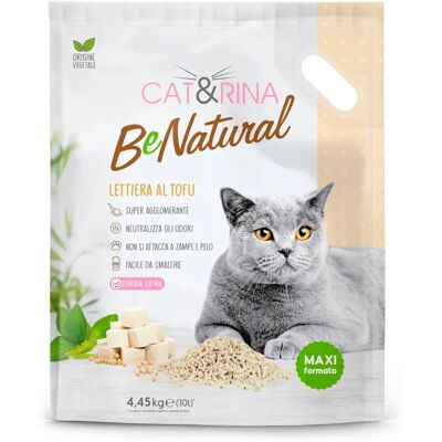 Cat&Rina BeNatural Tofu Kattenbak - 10L Cat&Rina BeNatural Tofu Kattenbak - 10L